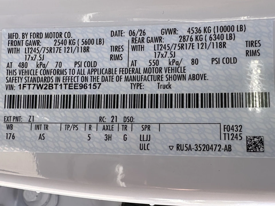 2026 Ford Super Duty 5th Gen - Image 31 of 31