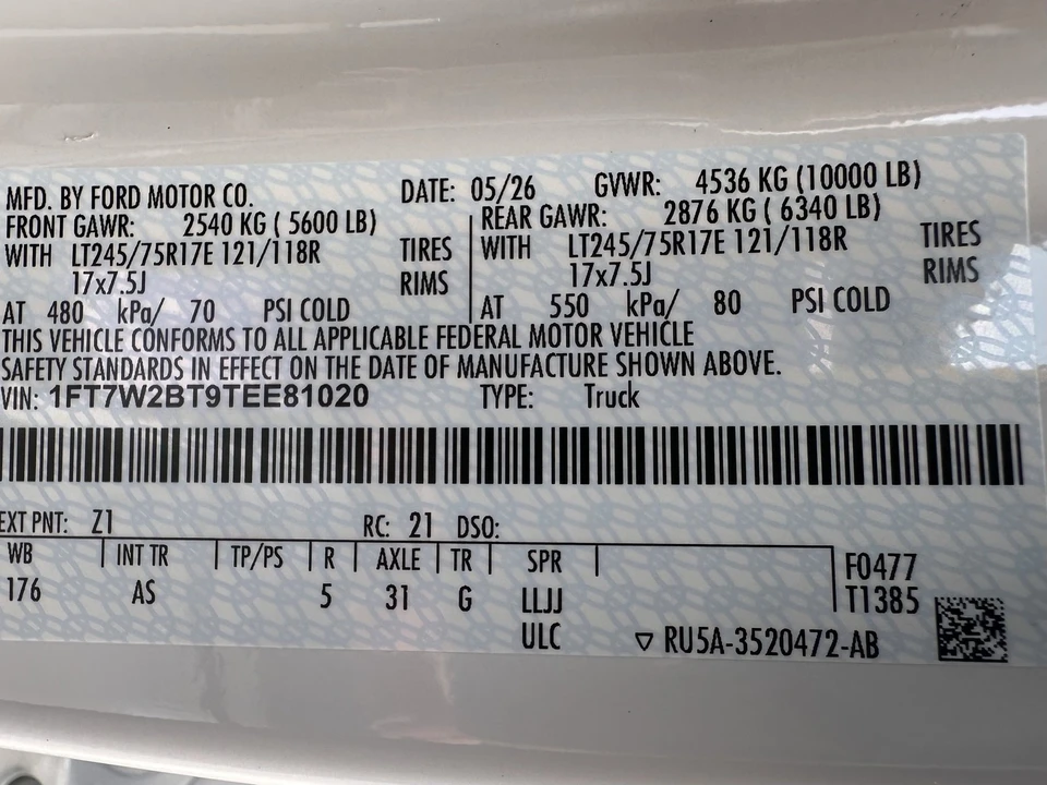 2026 Ford Super Duty 5th Gen - Image 30 of 30