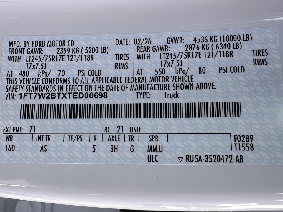 2026 Ford Super Duty 5th Gen - Image 31 of 31