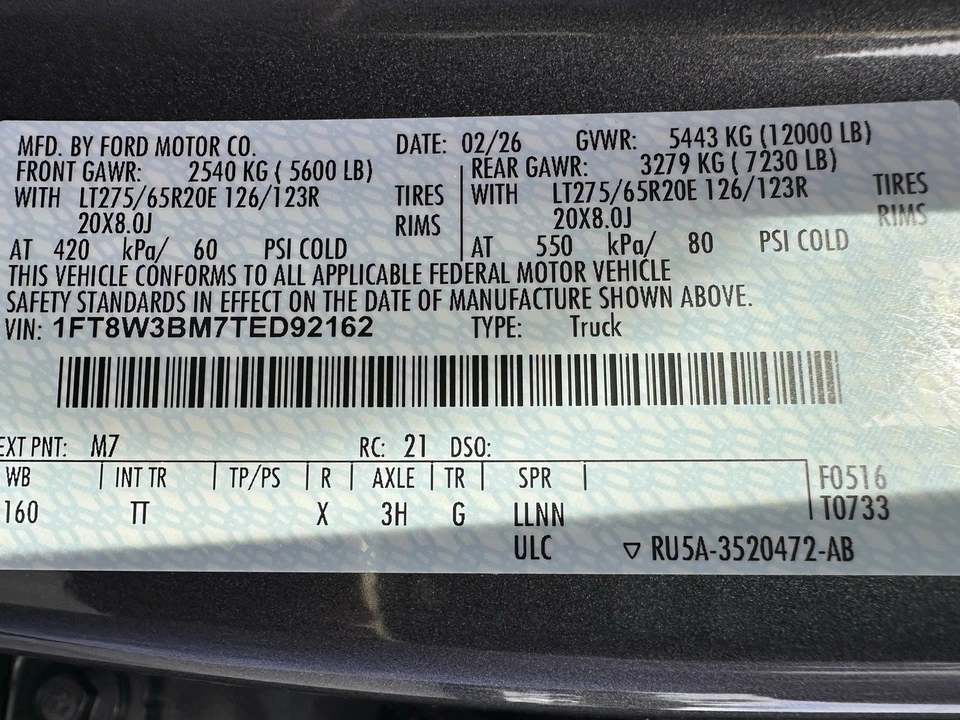 2026 Ford Super Duty 5th Gen - Image 20 of 31