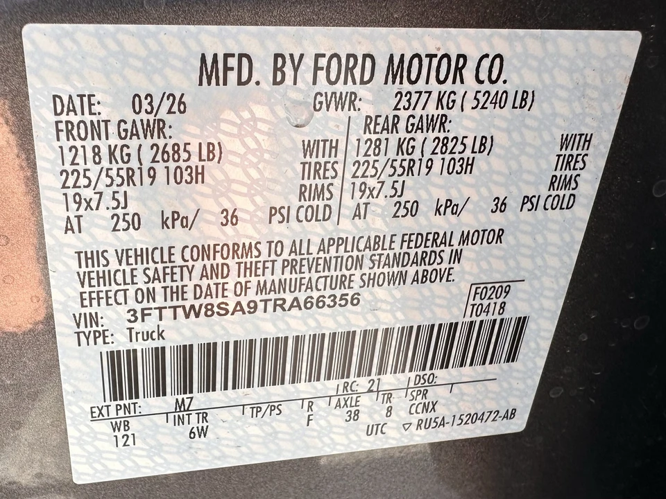 2026 Ford Maverick - Image 27 of 27