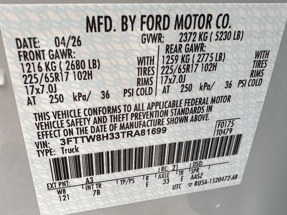 2026 Ford Maverick - Image 27 of 28
