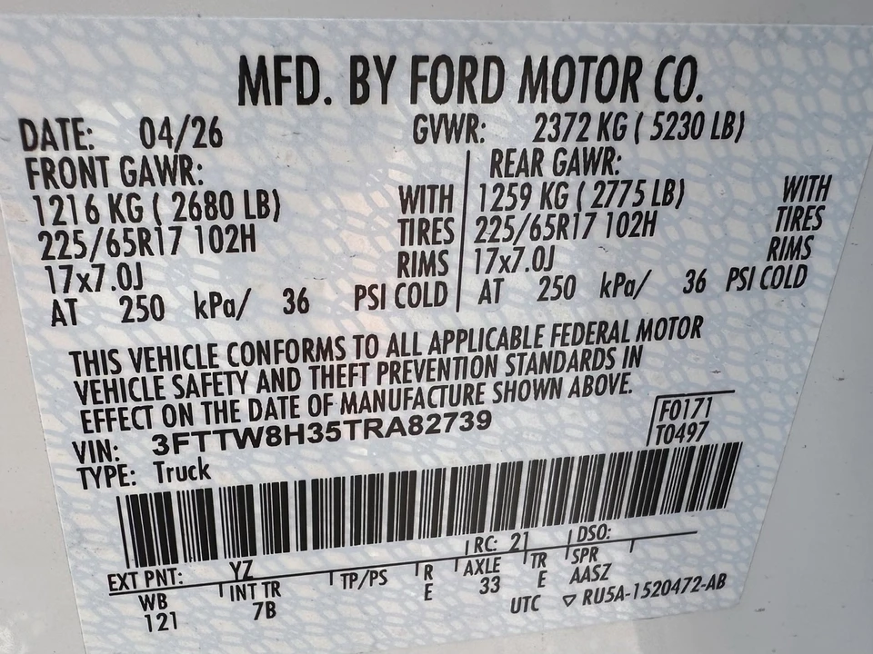 2026 Ford Maverick - Image 28 of 28