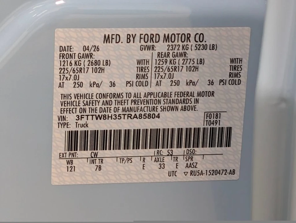 2026 Ford Maverick - Image 23 of 28