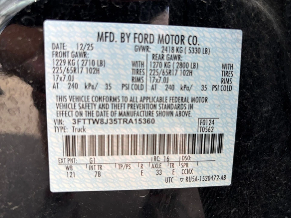 2026 Ford Maverick - Image 28 of 31
