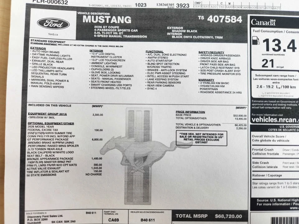 2026 Ford S650 Mustang - Image 17 of 17