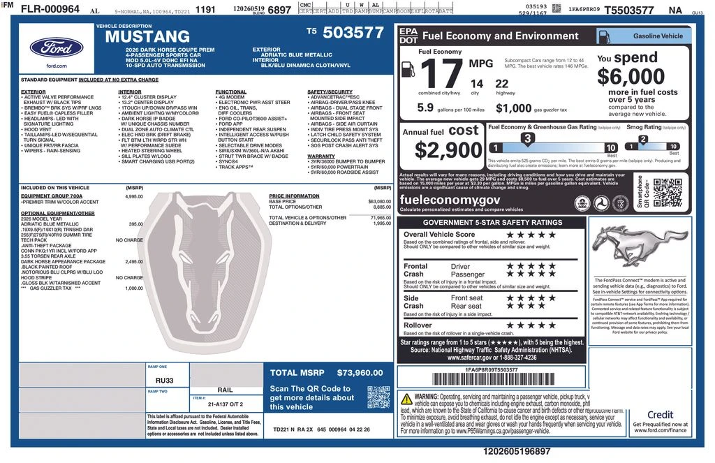 2026 Ford S650 Mustang - Image 28 of 31