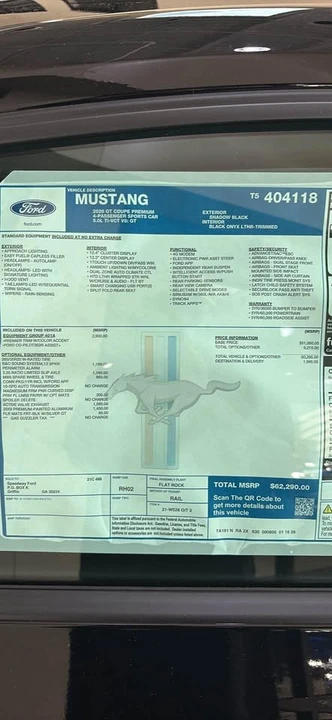 2026 Ford S650 Mustang GT - Image 3 of 3