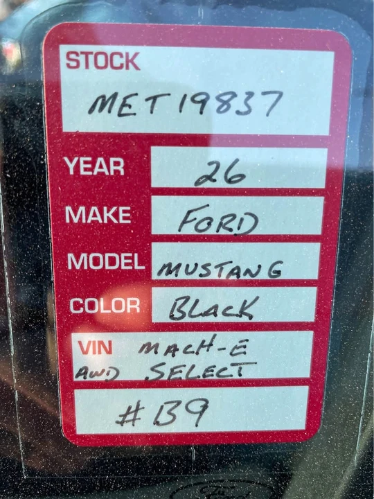 2026 Ford Mustang Mach-E - Image 7 of 7