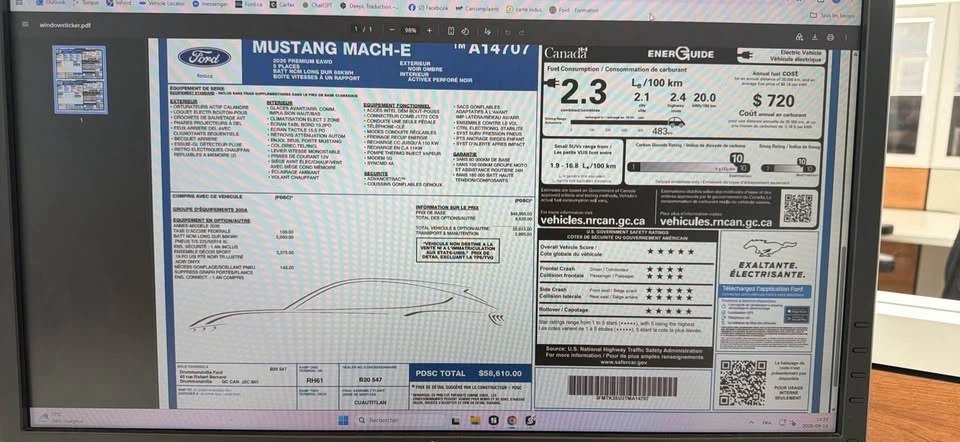 2026 Ford Mustang Mach-E - Image 8 of 8