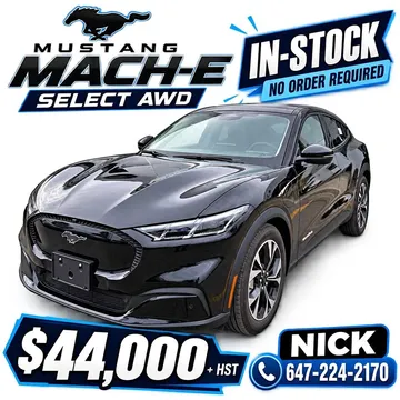 2026 Ford Mustang Mach-E Select AWD