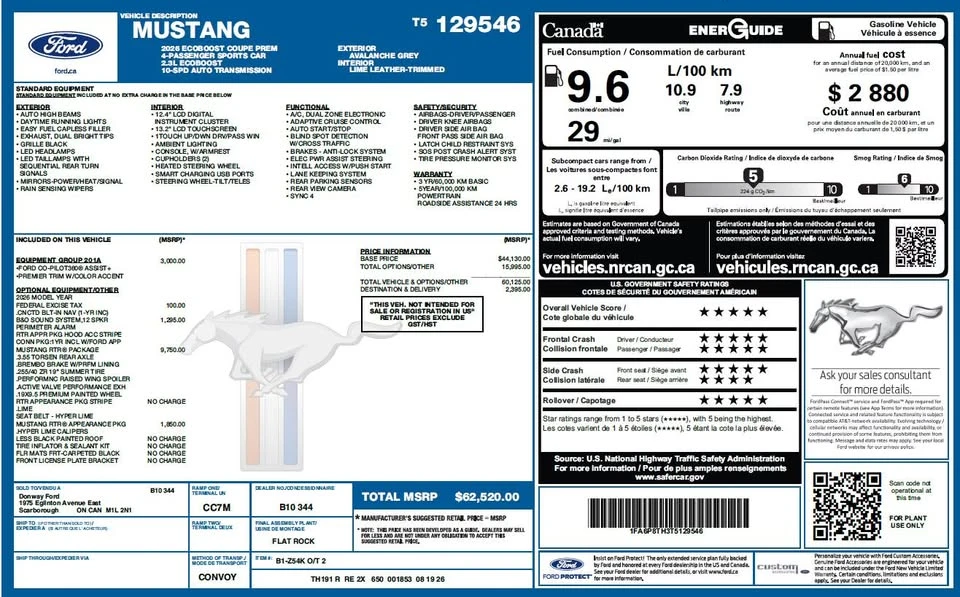 2026 Ford S650 Mustang - Image 19 of 19