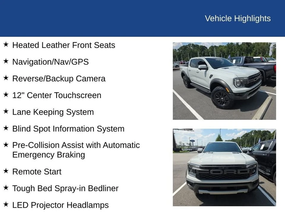 2026 Ford Ranger Raptor 5th Gen - Image 5 of 5