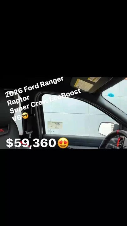 2026 Ford Ranger Raptor 5th Gen - Image 4 of 4