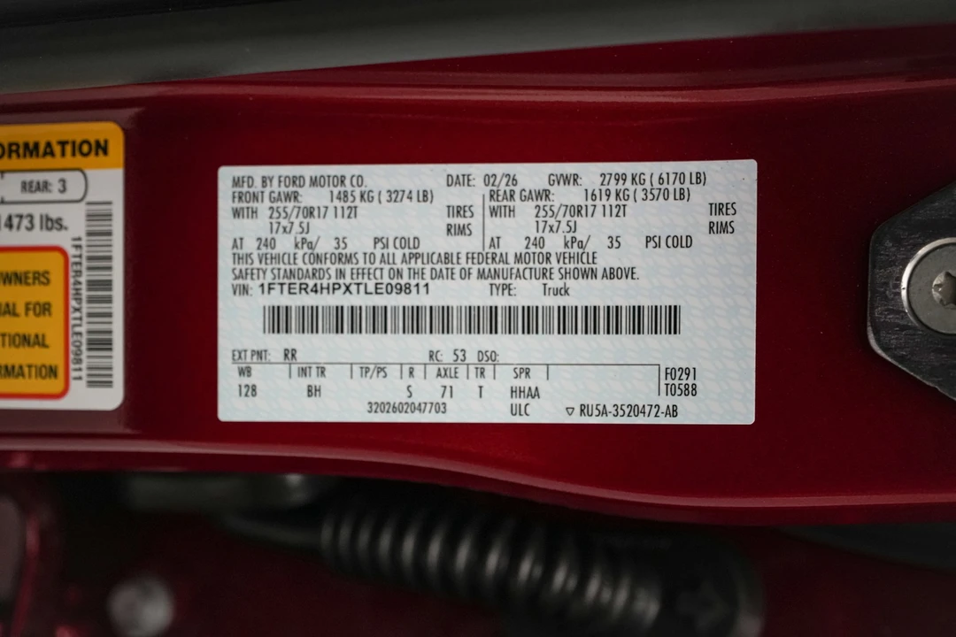 2026 Ford Ranger 5th Gen - Image 26 of 26