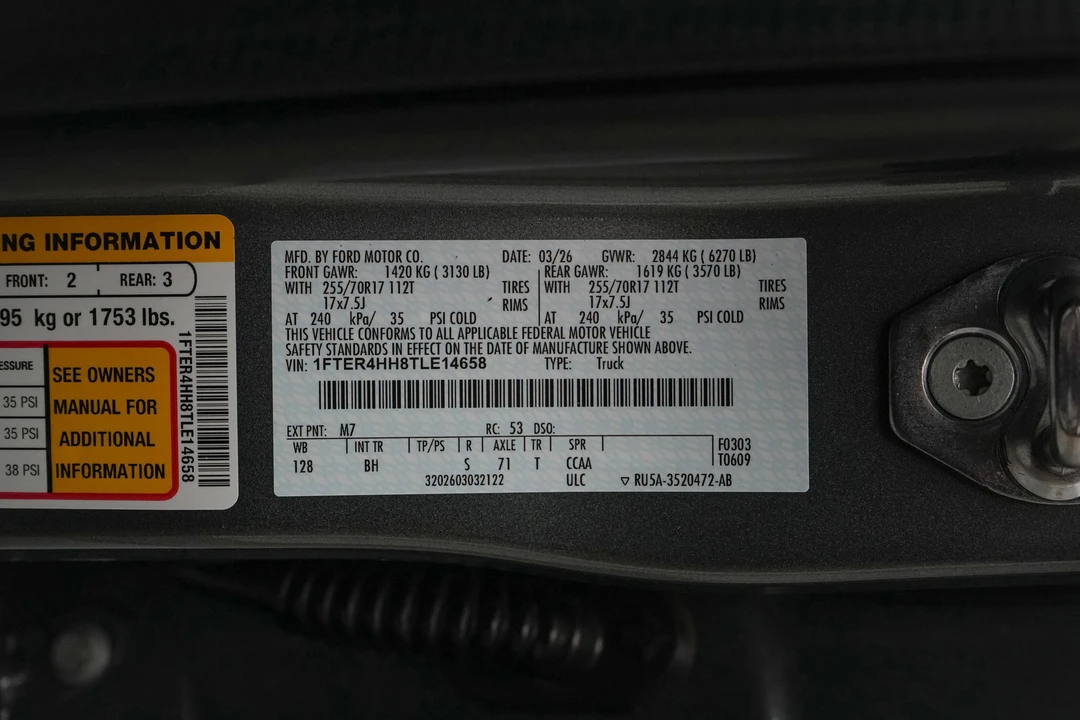 2026 Ford Ranger 5th Gen - Image 24 of 24