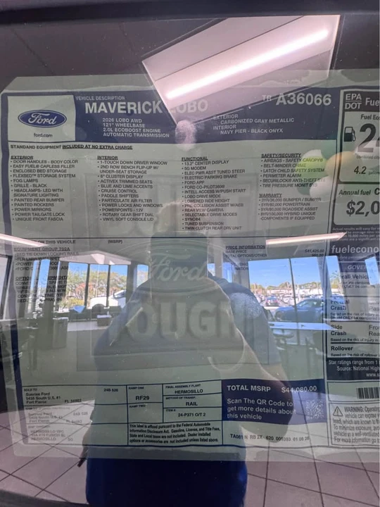 2026 Ford Maverick - Image 8 of 8