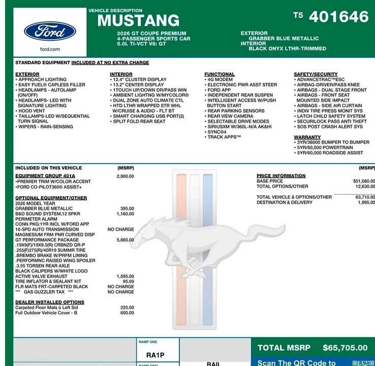 2026 Ford S650 Mustang - Image 10 of 11