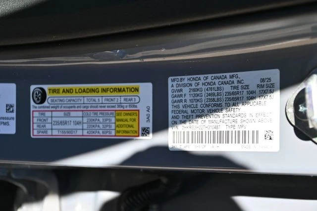 2026 Honda CR-V 6th Gen - Image 14 of 14