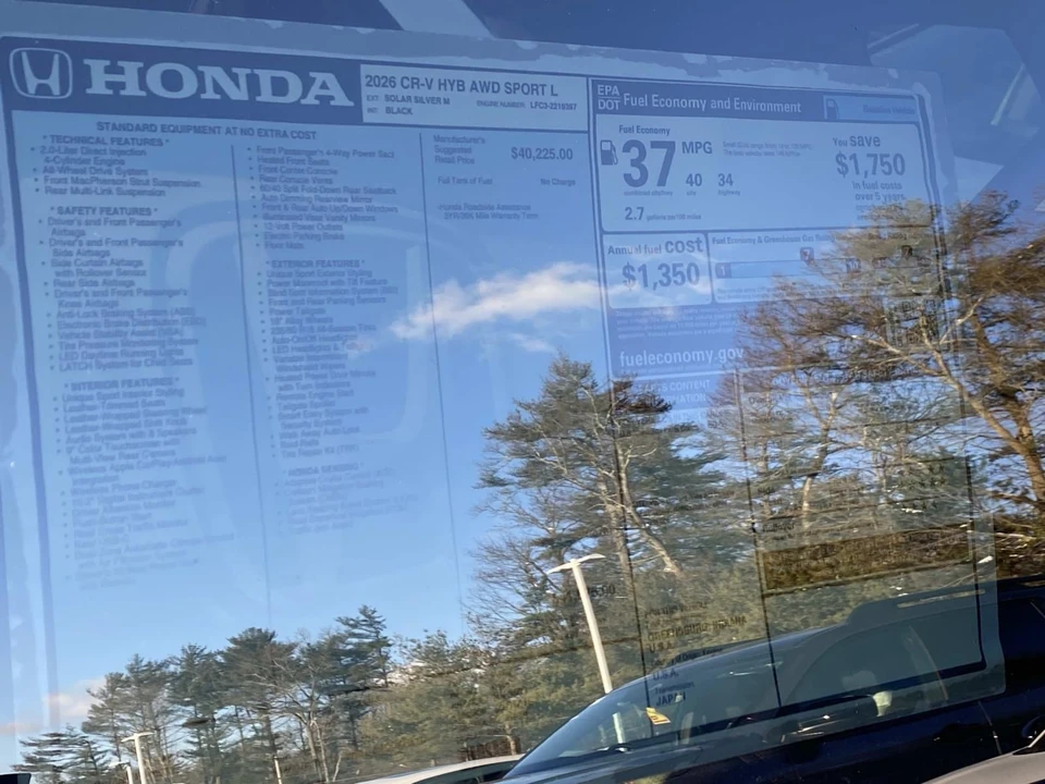 2026 Honda CR-V 6th Gen - Image 16 of 16