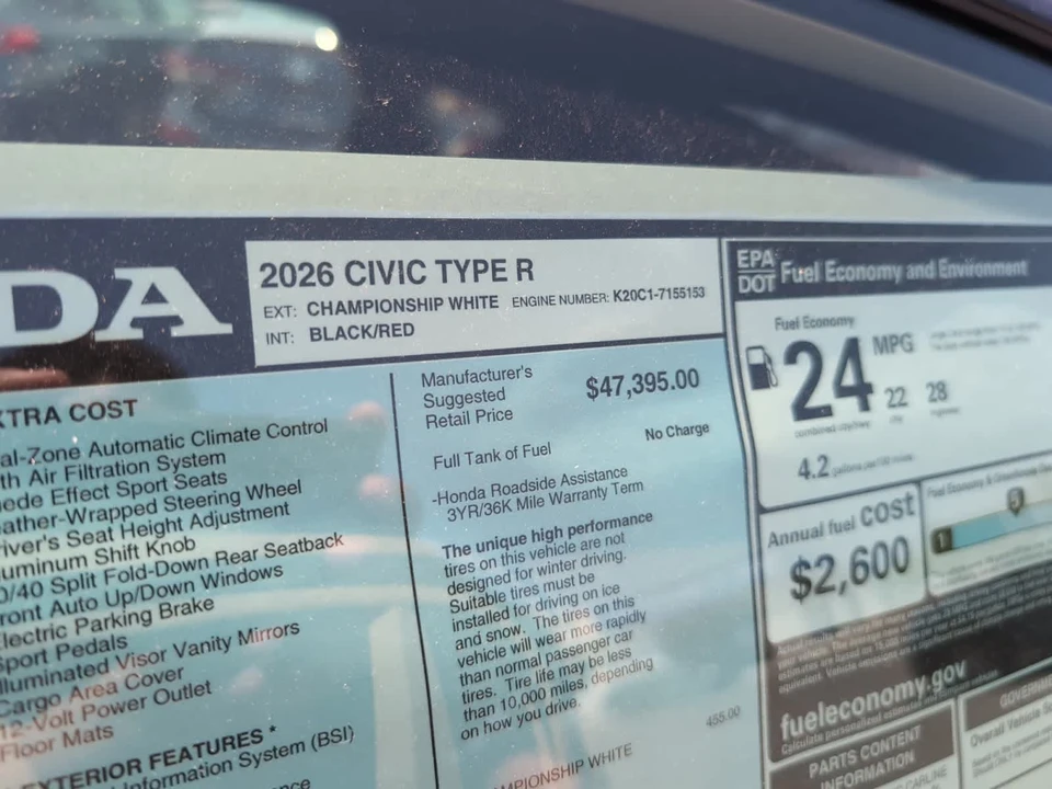2026 Honda Civic 11th Gen - Image 25 of 29