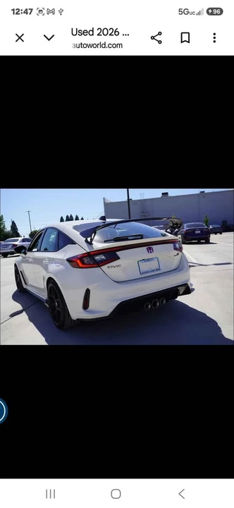 2026 Honda FL5 Civic Type R - Image 5 of 20