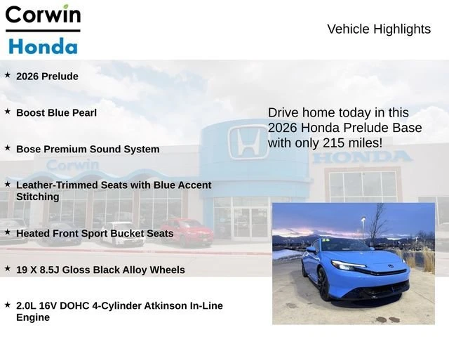 2026 Honda Prelude - Image 6 of 20