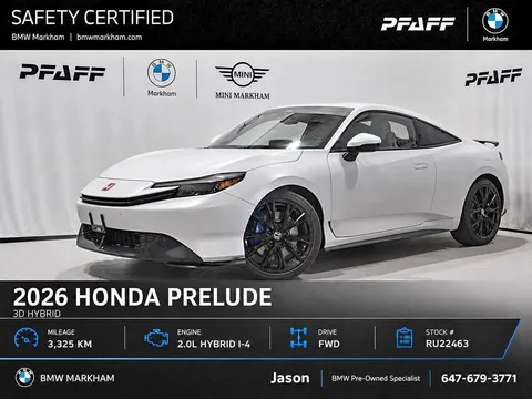 2026 Honda Prelude