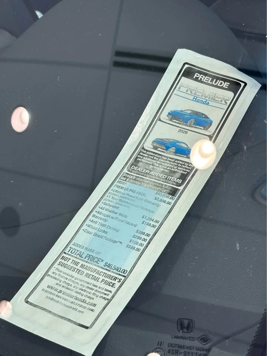2026 Honda Prelude - Image 18 of 18
