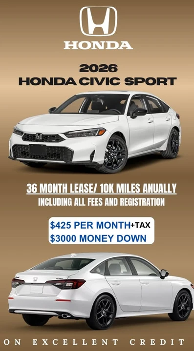 2026 Honda Civic 11th Gen - Image 2 of 11