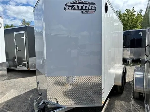 2026 Jensen Gator Elite 6x12-7K Tandem Axle Barn Door