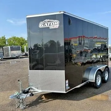 2026 Jensen Gator Elite 6x12-7K Tandem Axle Ramp Door