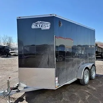 2026 Jensen Gator Elite 7x12-7K Tandem Axle Ramp Door