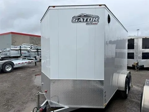 2026 Jensen Gator Elite 7x12-7K Tandem Axle Ramp Door