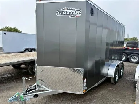 2026 Jensen Gator Elite 7x14-7K Tandem Axle Ramp Door