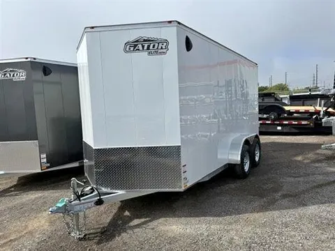 2026 Jensen Gator Elite 7x14-7K Tandem Axle Ramp Door