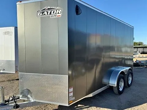 2026 Jensen Gator Elite 7x14-7K Tandem Axle Ramp Door