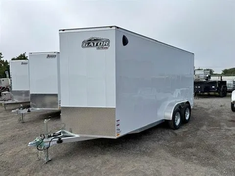 2026 Jensen Gator Elite 7x16-7K Tandem Axle Ramp Door