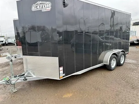 2026 Jensen Gator Elite 7x16-7K Tandem Axle Ramp Door