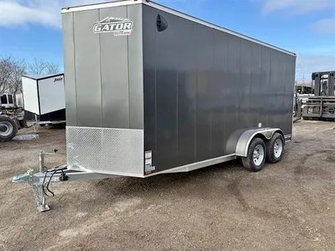 2026 Jensen Gator Elite 7x16-7K Tandem Axle Ramp Door