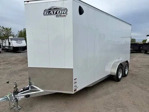 2026 Jensen Gator Elite 7x16-7K Tandem Axle Ramp Door
