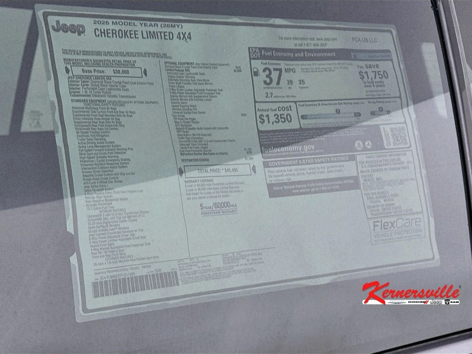 2026 Jeep Cherokee - Image 21 of 22