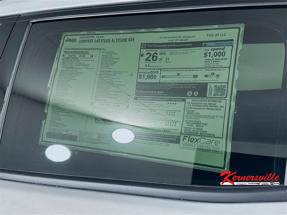 2026 Jeep Compass - Image 21 of 21
