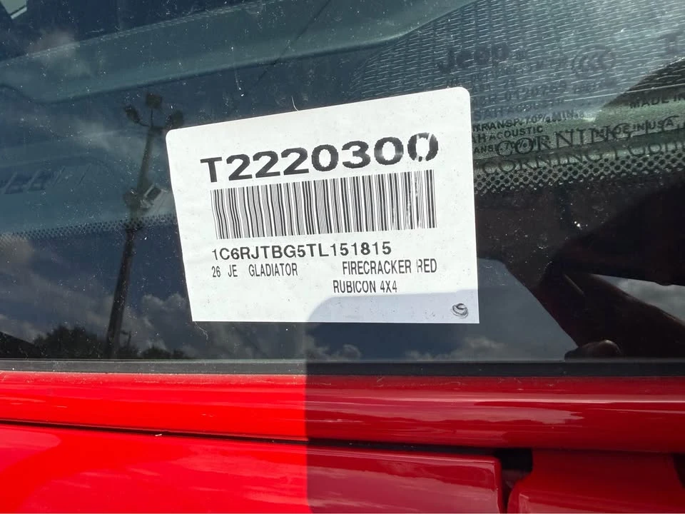 2026 Jeep JT Gladiator - Image 5 of 5