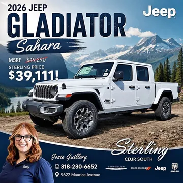 2026 Jeep Gladiator Sahara