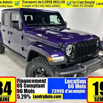 2026 Jeep Gladiator Willys