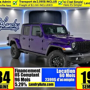 2026 Jeep Gladiator Willys