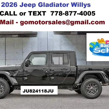 2026 Jeep Gladiator Willys