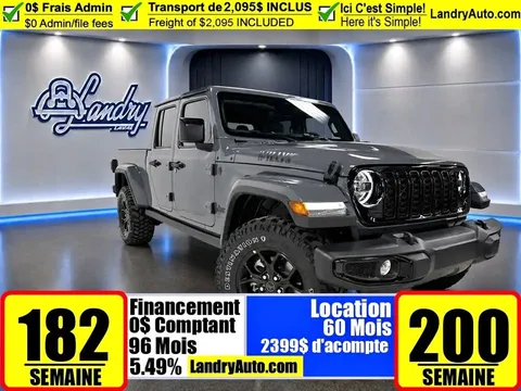 2026 Jeep Gladiator Willys