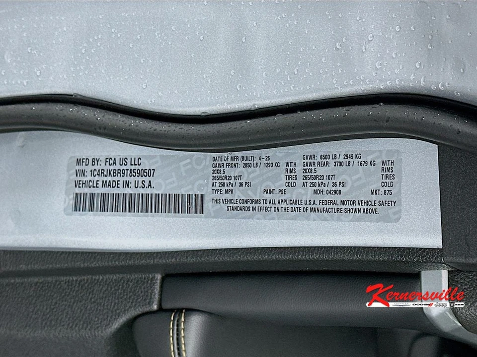 2026 Jeep WL Grand Cherokee - Image 19 of 21